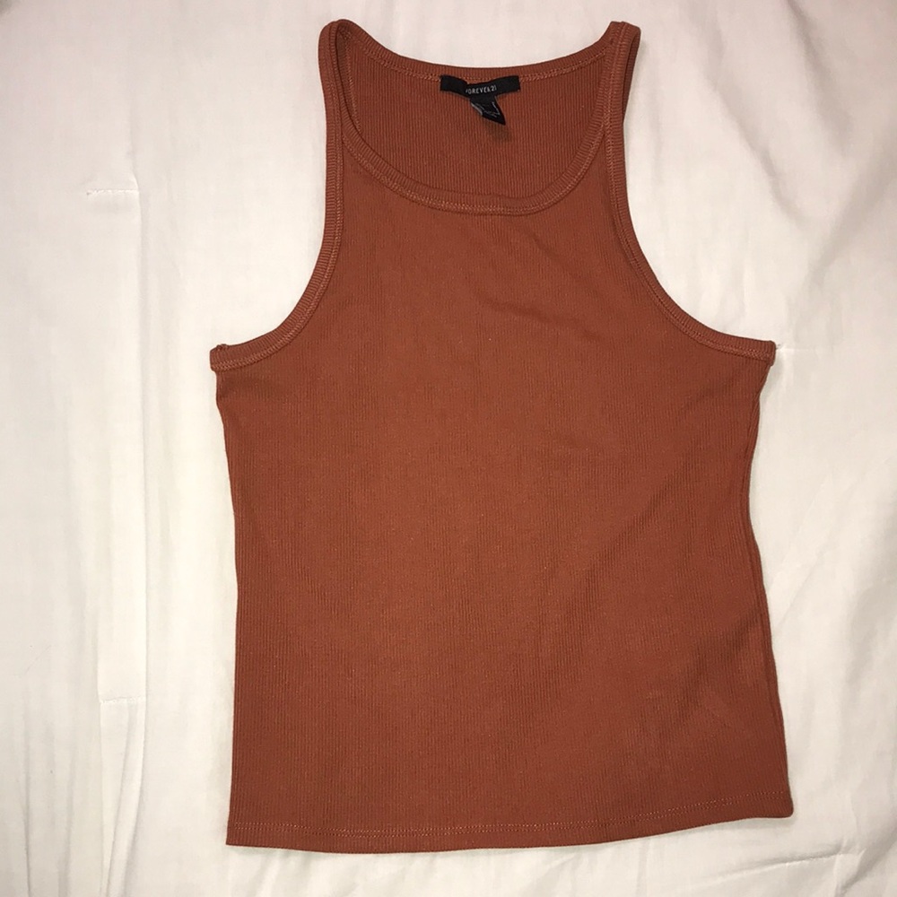 Basic ribbed tank top